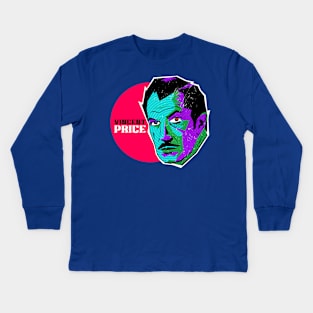 Vincent Price Kids Long Sleeve T-Shirt